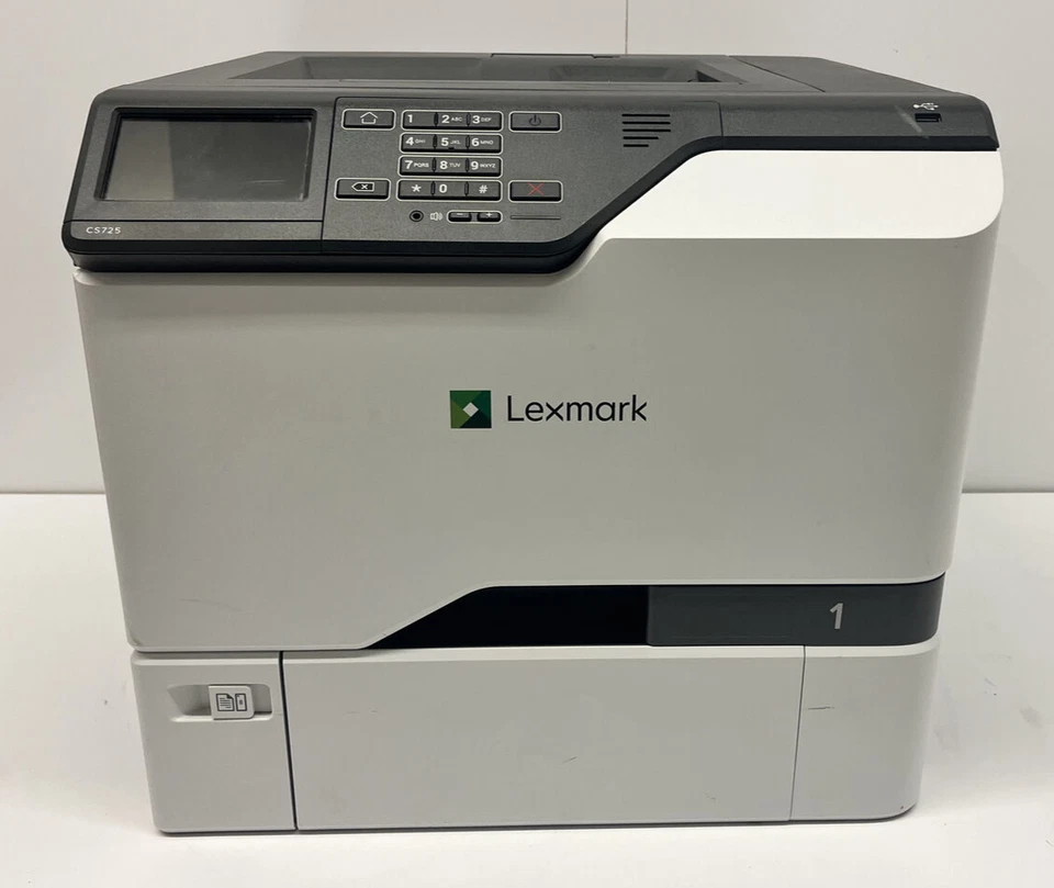 Lexmark CS725de A4 Colour Laser Printer 40C9036 - Image 2 of 4