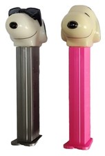 VTG Peanuts Charlie Brown PEZ Candy Dispensers - Snoopy Pair