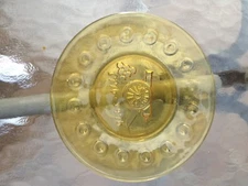 Set Of 6 Anchor Hocking Commemorative Plates Bicentennial 1976 AMBER 8 " plates