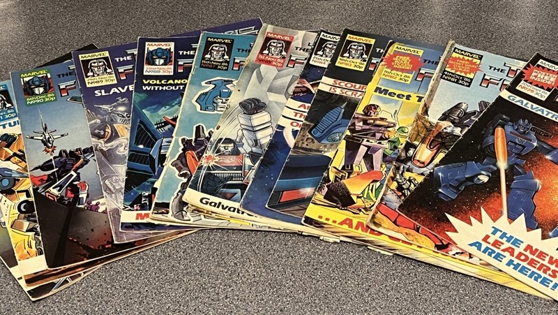 TRANSFORMERS G1 UK Marvel Comics # 50 - 99 PICK YOUR OWN COMICS JOB LOT