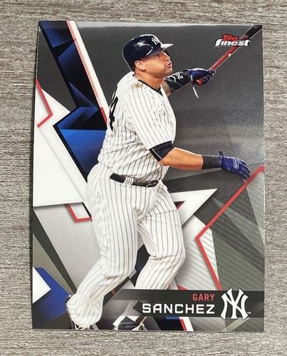 2018 Topps Finest Gary Sanchez #93 card