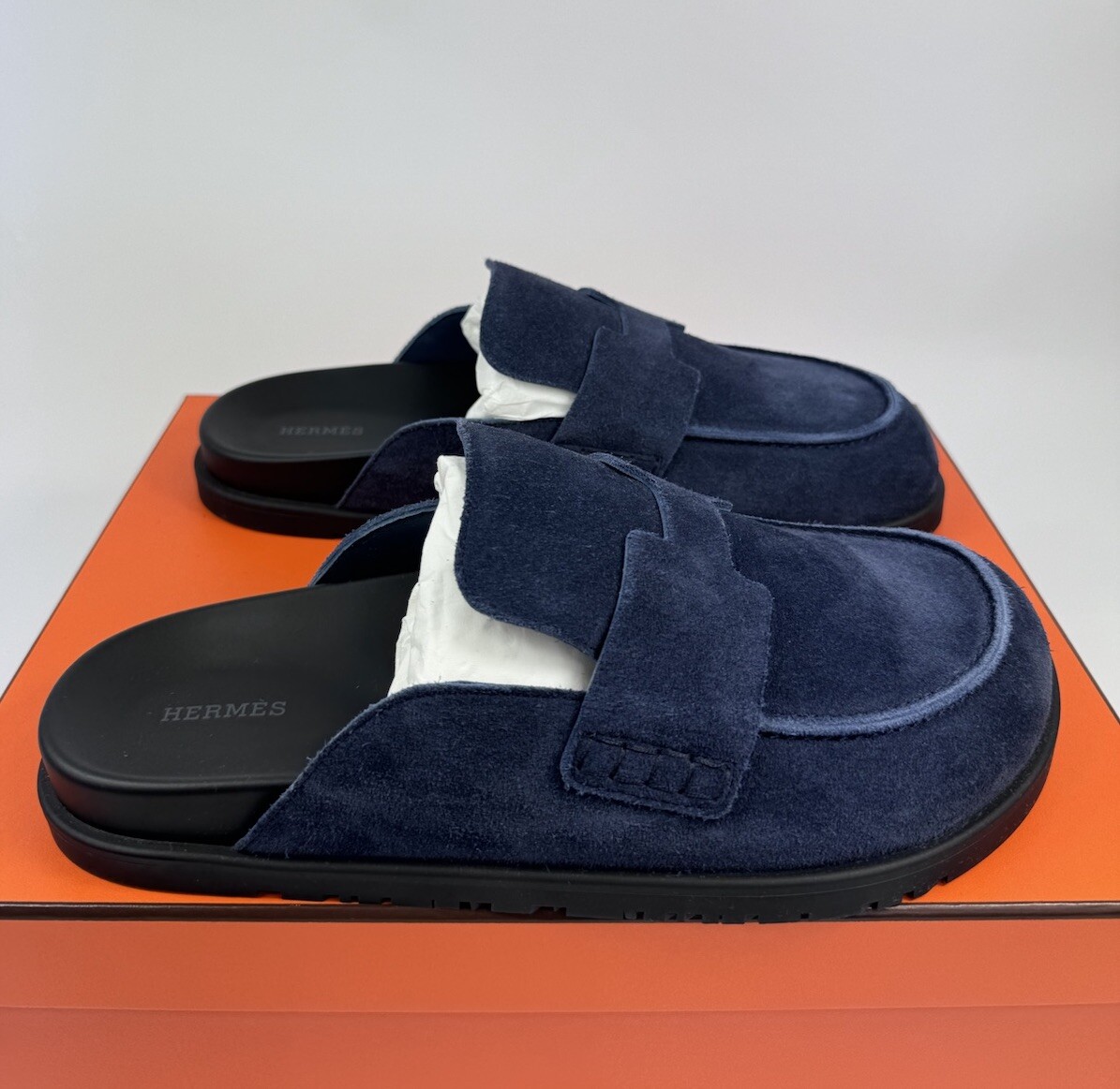 HERMES - GO MULES SIZE: EU 43.5 / US 10.5 / UK 9.5 | eBay