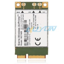Sierra Wireless AirPrime MC7455 AT T 4G LTE/HSPA 100Mbps PCI-E Module WWAN Card