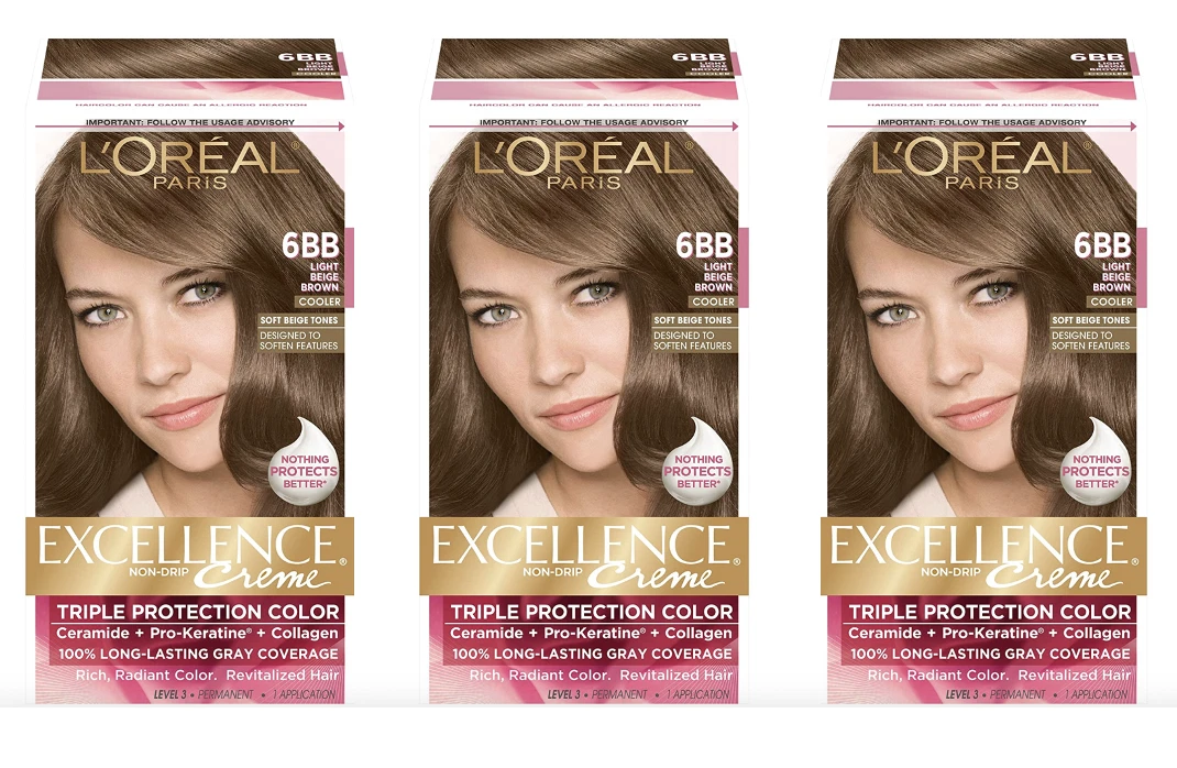 L'oreal Excellence Creme Hair Color LINE 1.74 oz (PACK OF 2) Choose  color*last