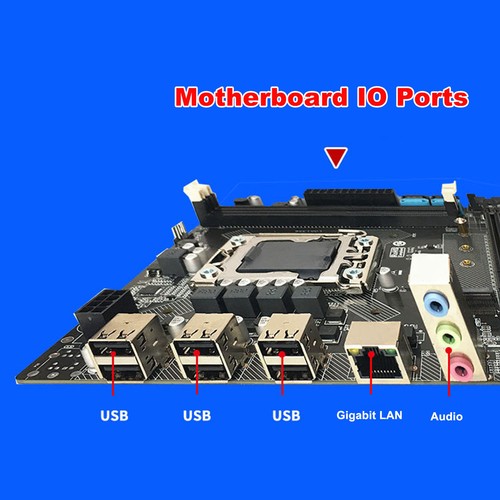 LGA 1356 Desktop PC Motherboard X79 E5 2420 CPU 8G DDR3 6 Cores 12 Threads - Picture 21 of 24