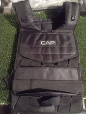 CAP Barbell Adjustable Weighted Vest, Regular and Short Options
