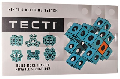 Tecti Kinetic Building System - Cubes with tectonic moves! Construction toy