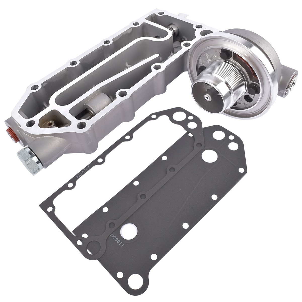 Oil Cooler Cover Filter Head 3974325 for Cummins 6CT ISC QSC 8.3