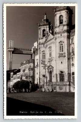 RPPC  Brazil  Bahia  Igreja da C. da Praia  Postcard