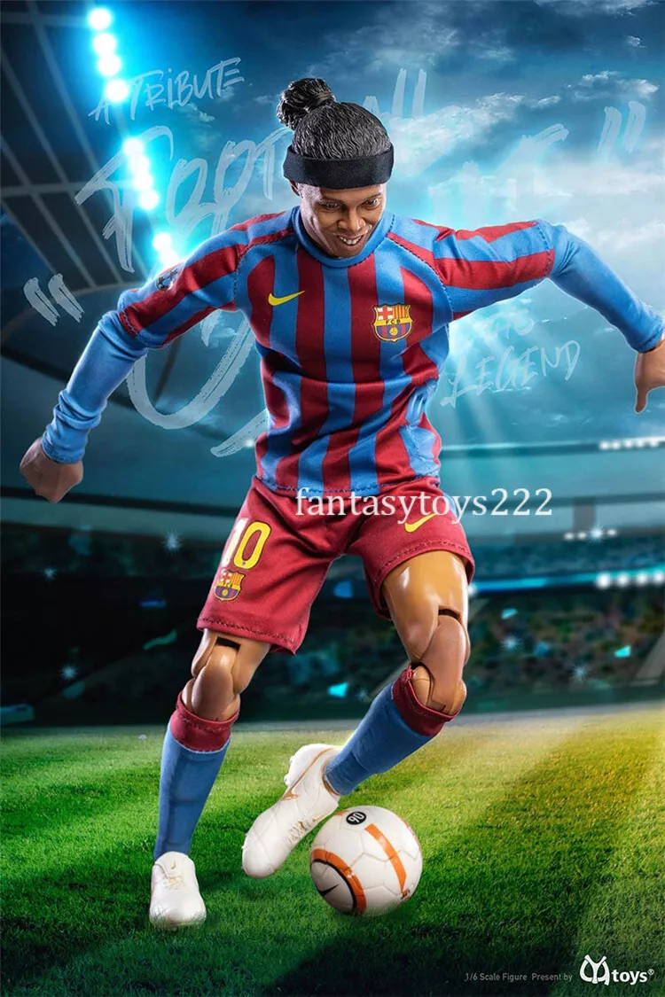 CYYTOYS 1/6 Ronaldinho Classic Series Football Doll Action Figure