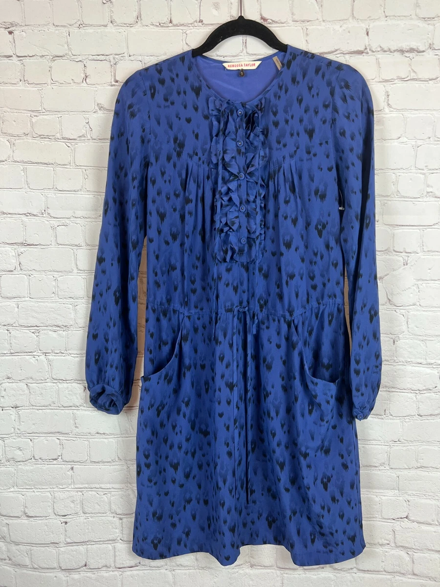 green emerald velvet dress Rebecca Taylor Hazy Dot Dress
