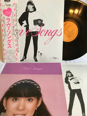 Mariya Takeuchi LOVE SONGS Vinyl LP Record City Pop Japan w/OBI
