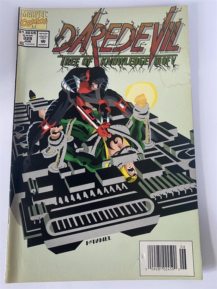 DAREDEVIL #329 Marvel Comics 1994 VF