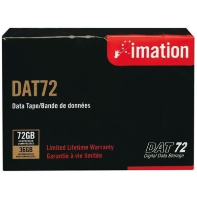 BRANDNEU IMATION DAT 72 Datenkassette 36/72gb 170m 4mm Data Tape 5112217204