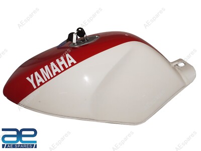 Petrol Fuel Tank Moto GP Light Aluminium Red & White For Yamaha