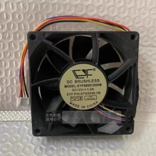 1PCS EYF080912HHB 8025 DC12V 1.0A 8CM 4-Pin Cooling Fan