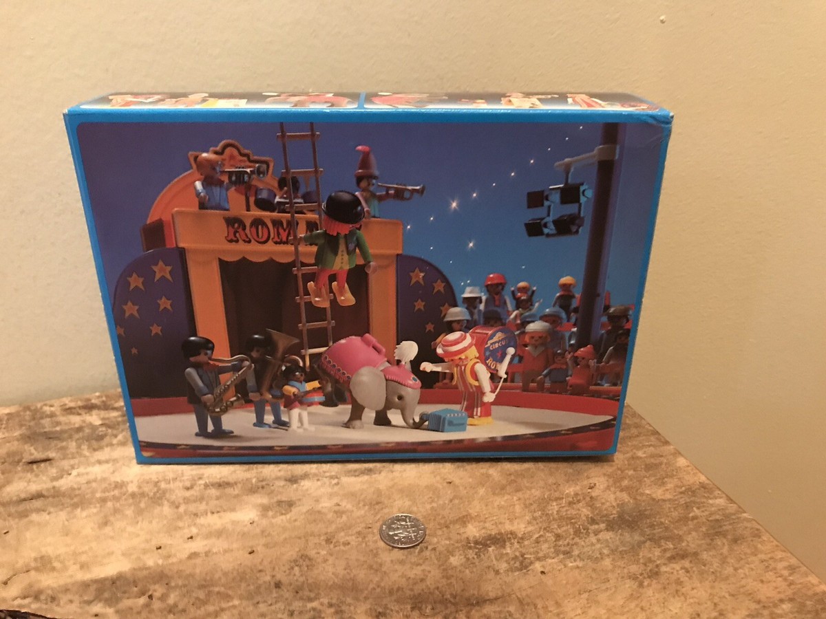 PLAYMOBIL CIRQUE ROMANI 3797 Vintage 1991 Clowns Cirque Elephanteau Incomplet EUR 29,00 - FR