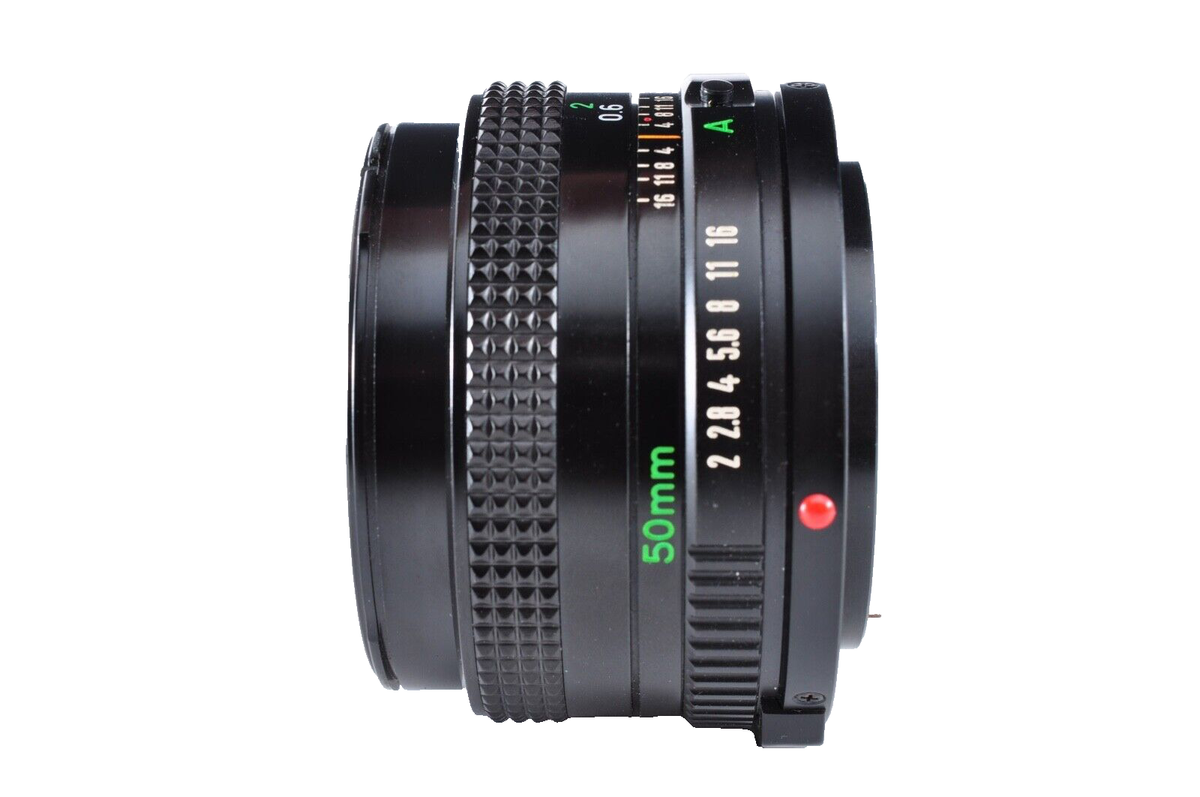 ★極上品★ キヤノン EF ボディ ブラック / NEW FD 50mm F2 New FD50mm F2 - キヤノンカメラミュージアム
