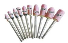 10 Piece Sanding / Grinding Tool Set Kit for Rotary Drill / Dremel / Grinder