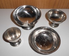 4-teiliges Schüssel-Set aus Edelstahl - unterschiedliche Größen