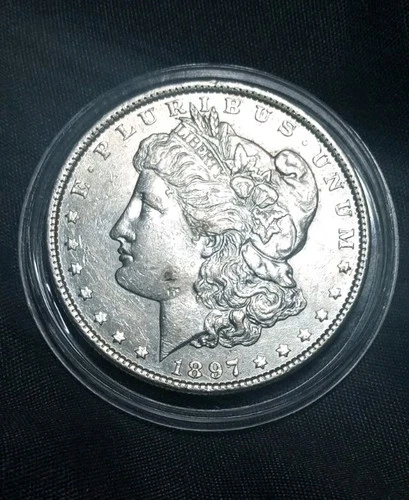1897 Morgan Silver Dollar NICE COIN  Morgan Dollar Coin US 90% Silver 900 Fine