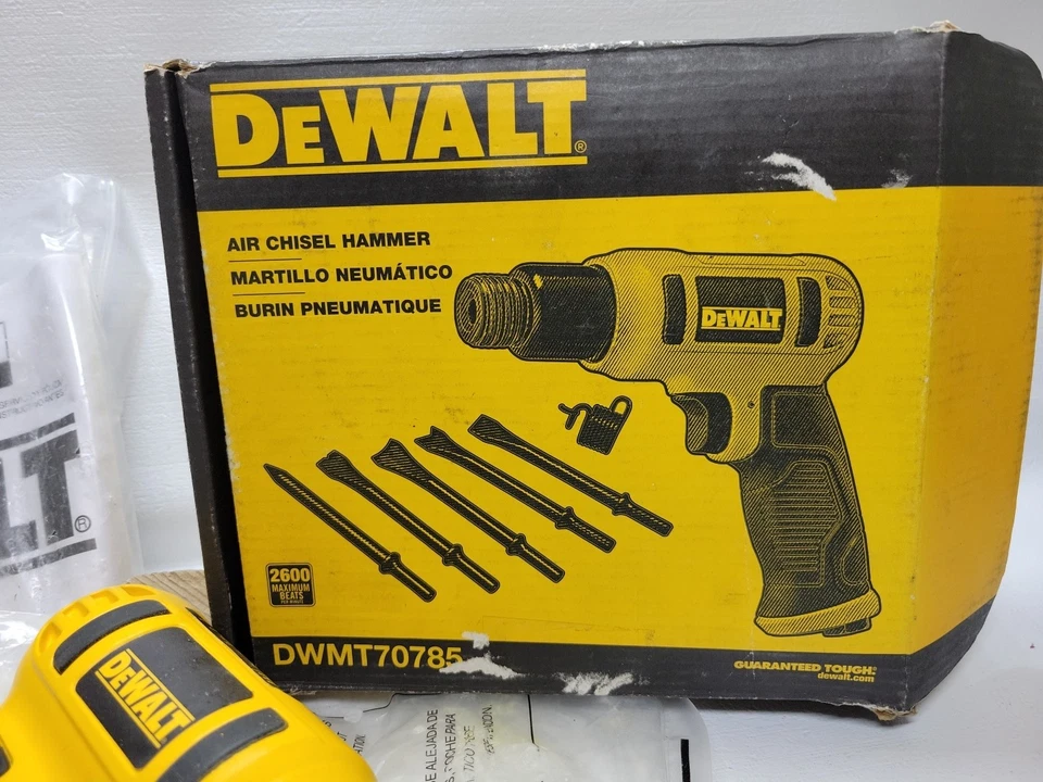 DEWALT, AIR CHISEL HAMMER, 5PC PLUS TOOL, (DWMT70785) NEW!! (B5) - Image 4 of 4