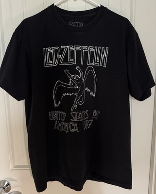 Led Zeppelin Iconic Icarus (Falling Angel) Logo for 1977 North American Tour Lrg