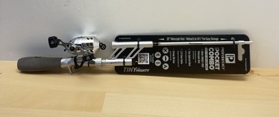Tiny but Mighty Fishing Rod Profishiency New Pocket combo 20 inch telescopic