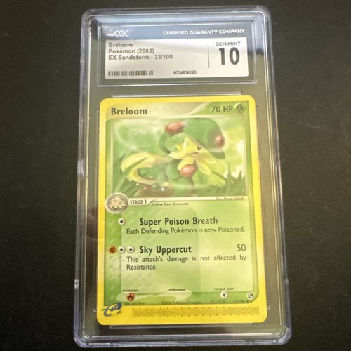 Breloom graded CGC 10 for sale on eBay