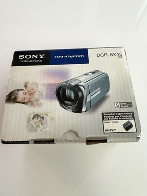 Sony Handycam DCR-SX45 Camcorder Digital Video Camera 2000x Zoom Complete In Box