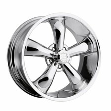 17 Vision 142 Legend 5 Chrome 17x8.5 Wheel 5x4.5 5x114.3 0mm Classic Rim