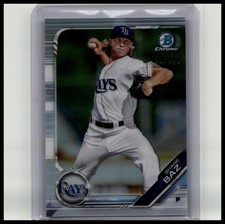 2019 Bowman #BCP-117 Shane Baz Chrome Prospects Refractor #/499