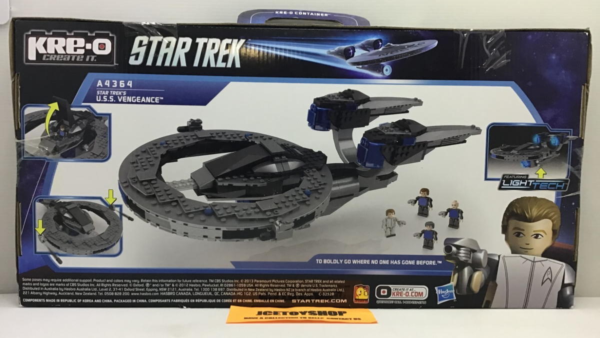 KRE-O Star Trek USS Vengeance A4364 Complete for sale online | eBay