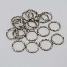 20 stücke mehrzweck metall o ring für hardware taschen ring diy zubehör 20mm
