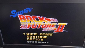 Toshiba EMI SHVC-B2 Super Back to the Future 2 NES Nintendo Cartridge