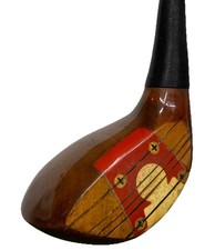 MacGregor Tourney DX2W Keyhole Persimmon 3 Wood 42" Steel RH Victory Cord Grip