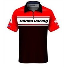 Factory Effex Honda Team Pit Shirt - Red/Black - Medium 23-85302
