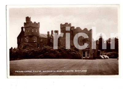 Friars Carse Auldgarth Dumfriesshire Scotland 1940s Vintage Real Photo Postcard - Image 1 of 2