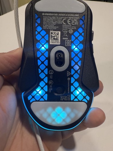 SteelSeries Aerox 9 Wireless Optical Gaming Mouse - Black No Dongle - TESTED - Picture 7 of 11