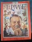 Time Magazine December 1954 Walt Disney Dumbo Pluto Mickey No Label Newsstand