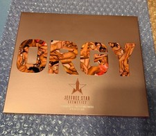 Jeffree Star Cosmetics NUEVA Paleta de Sombras de Ojos Orgy Artistry con Caja Maquillaje