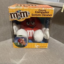 M M's Red Chamois Computer Screen Cleaner
