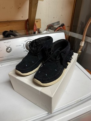 Visvim Fbt Shaman-Folk Black Beige Brown 123202002003 Snow Rain Casual Boots