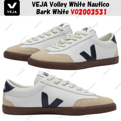 VEJA Volley White Nautico Bark White VO2003531 Unisex Gr.