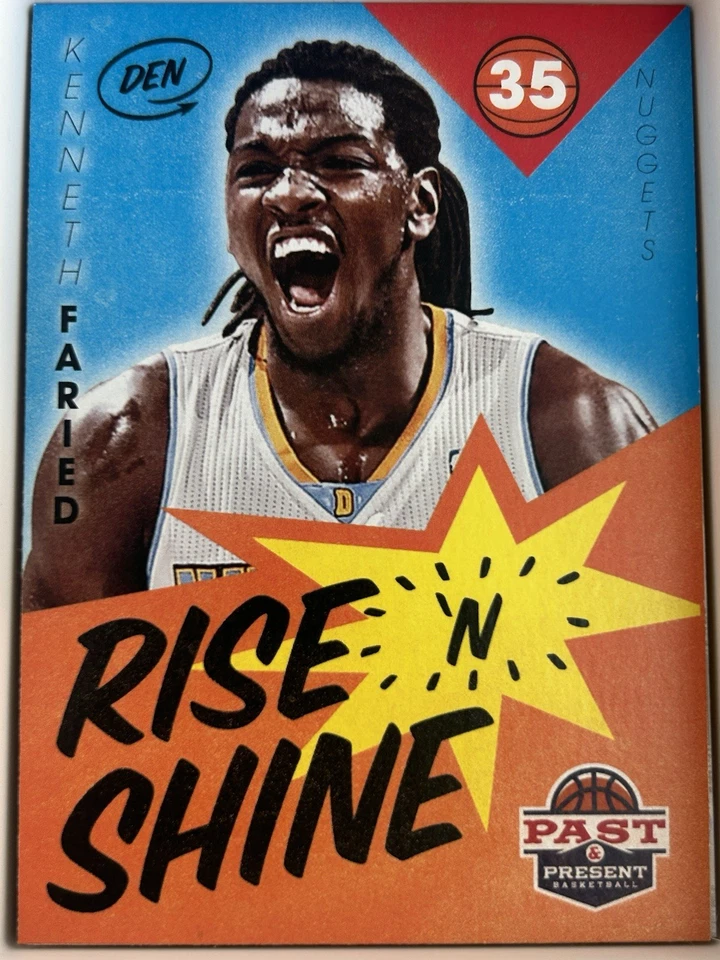 2012-13 Panini Past and Present Rise N Shine #72 Kenneth Faried Basketball Card - Image 1 of 1