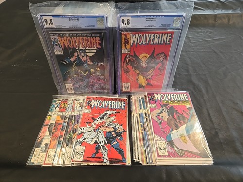 Wolverine #1 & #17 CGC 9.8 #2-7, #9-16 #18-26 NM Lot Of 25 Marvel 1988