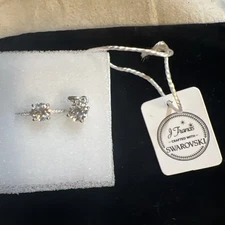 J Francis Embellished W/ Zirconia by Swarovski Ring (Size 6)  Pendant #63