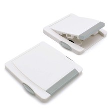 Child Proof Window Sliding Door Lock 2 Grey Packs Suit for Working Space Ove...