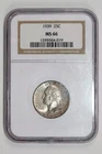 1939 WASHINGTON QUARTER NGC MS66