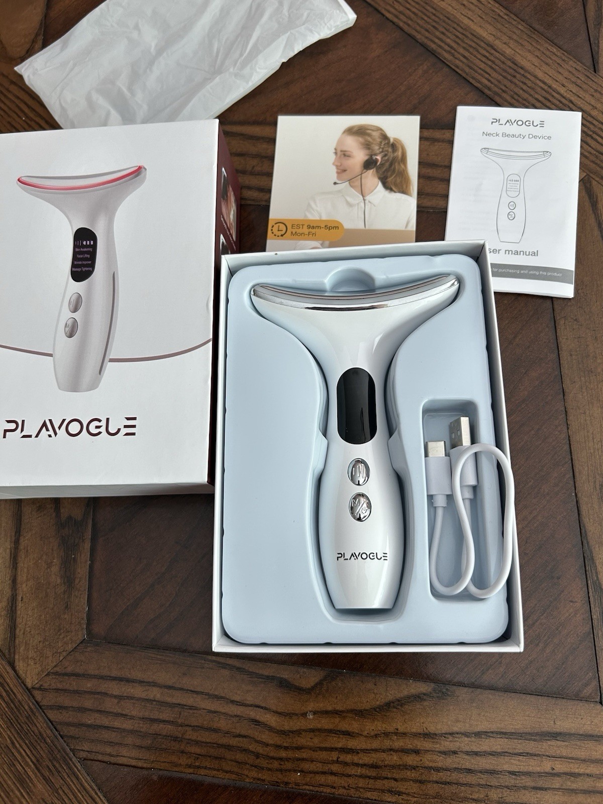 Facial Massager for Face and Neck Face  - PLAVOGUE -New In Box